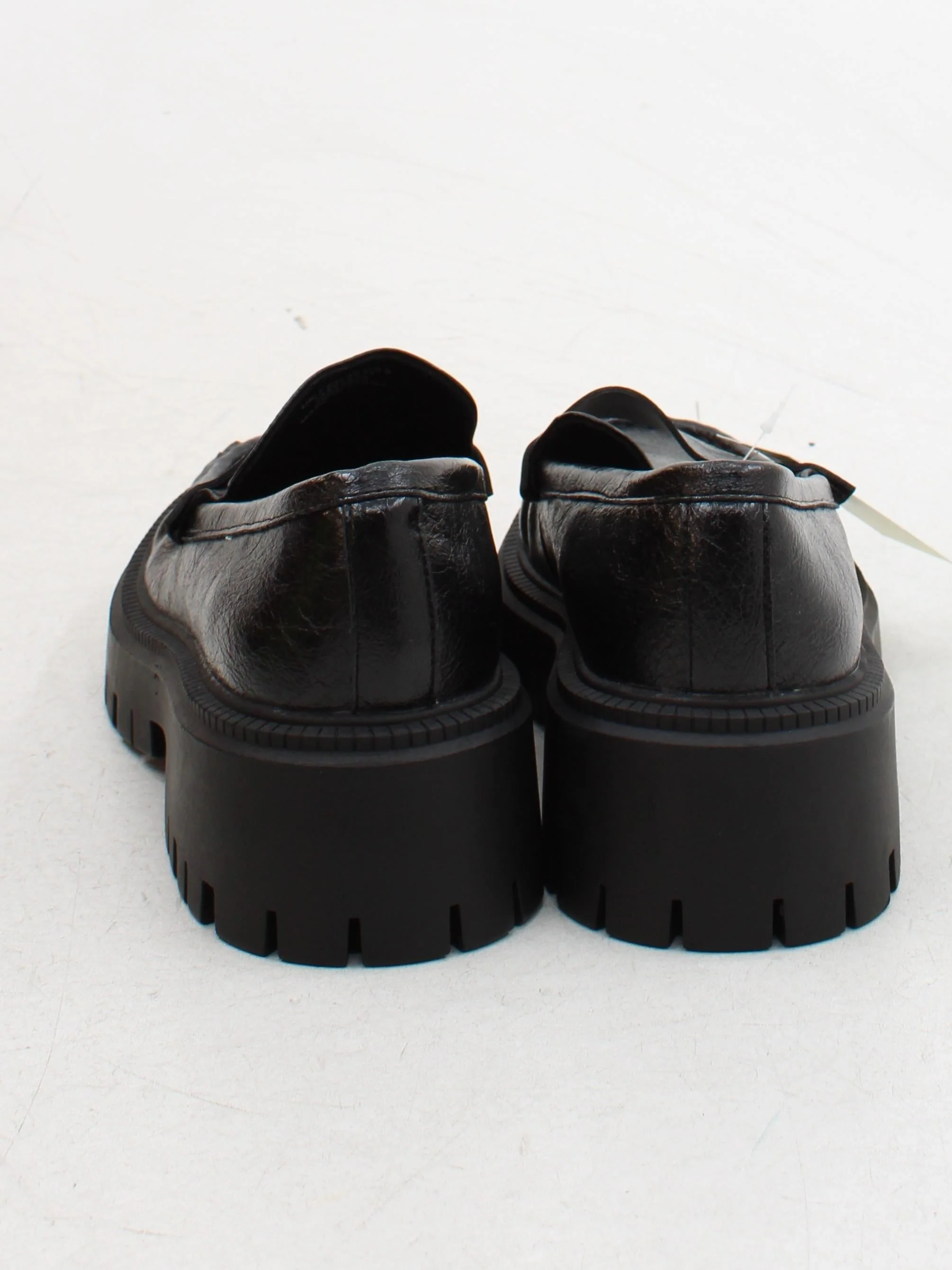 Topshop Women's Heels UK 6.5 Black 100% Faux Leather Platform - Image 3