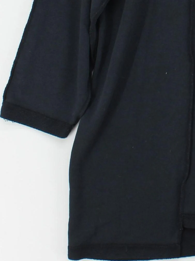 Topshop Women's Hoodie UK 12 Black Cotton with Polyester, Elastane Pullover - Image 4