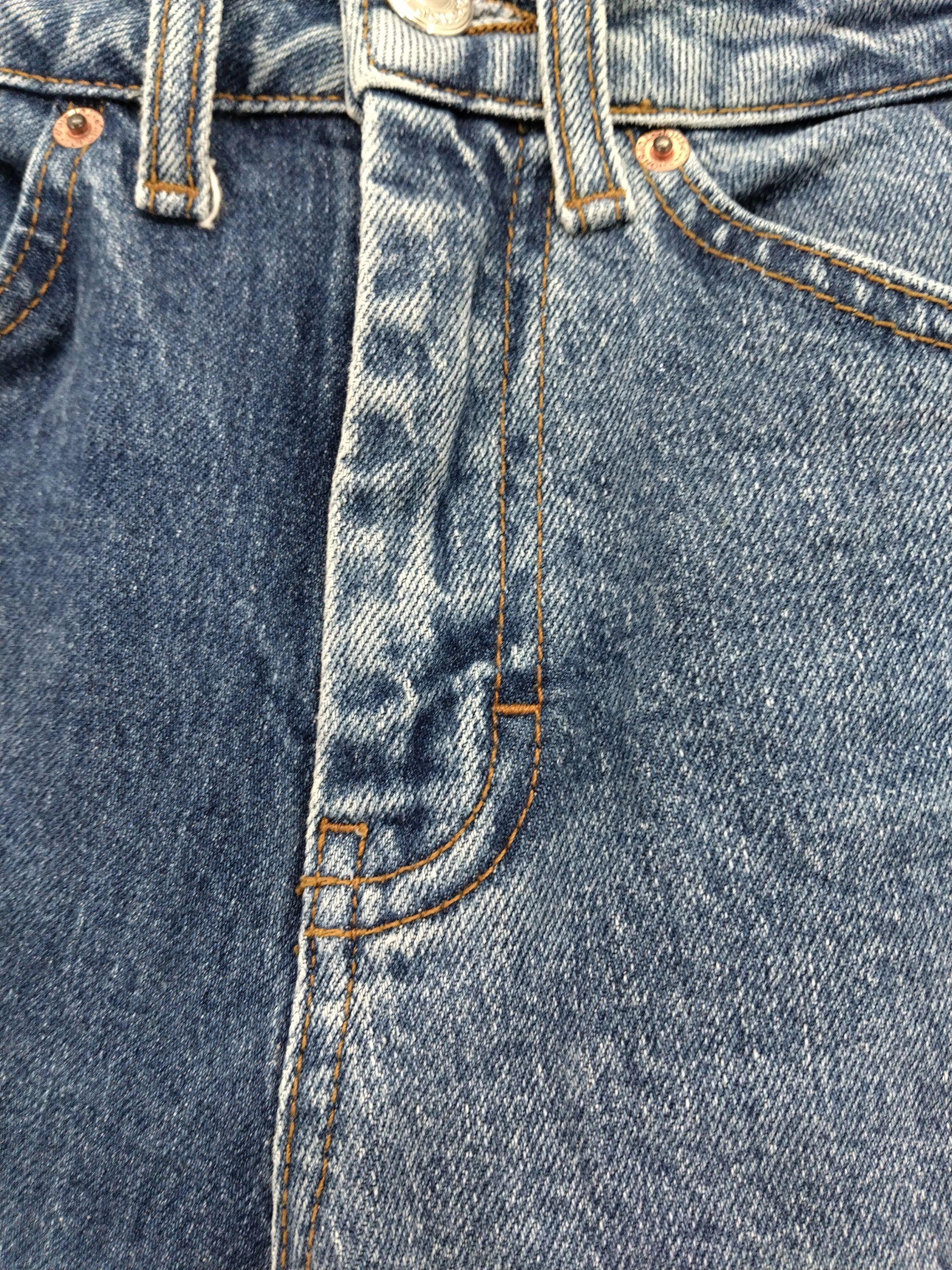 Topshop Women's Jeans W 24 in Blue Cotton - Image 6