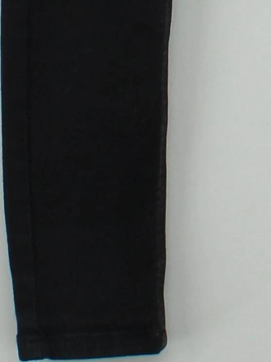 Topshop Women's Jeans W 25 in Black Cotton with Polyester, Elastane Skinny - Image 4