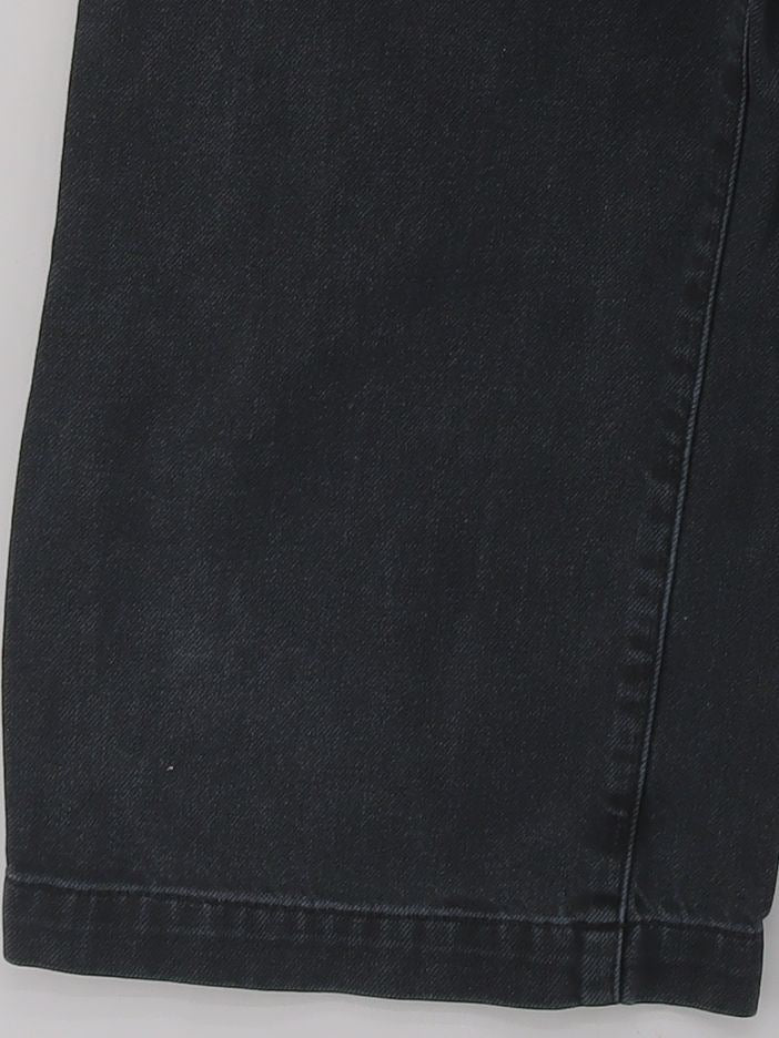 Topshop Women's Jeans W 26 in Black 100% Cotton Cropped - Image 4