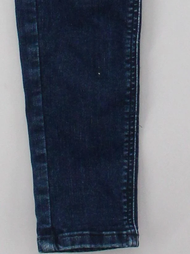 Topshop Women's Jeans W 26 in Blue Cotton with Polyester, Elastane Skinny - Image 4