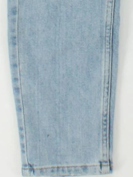 Topshop Women's Jeans W 26 in; L 30 in Blue Cotton with Elastane Mom - Image 4