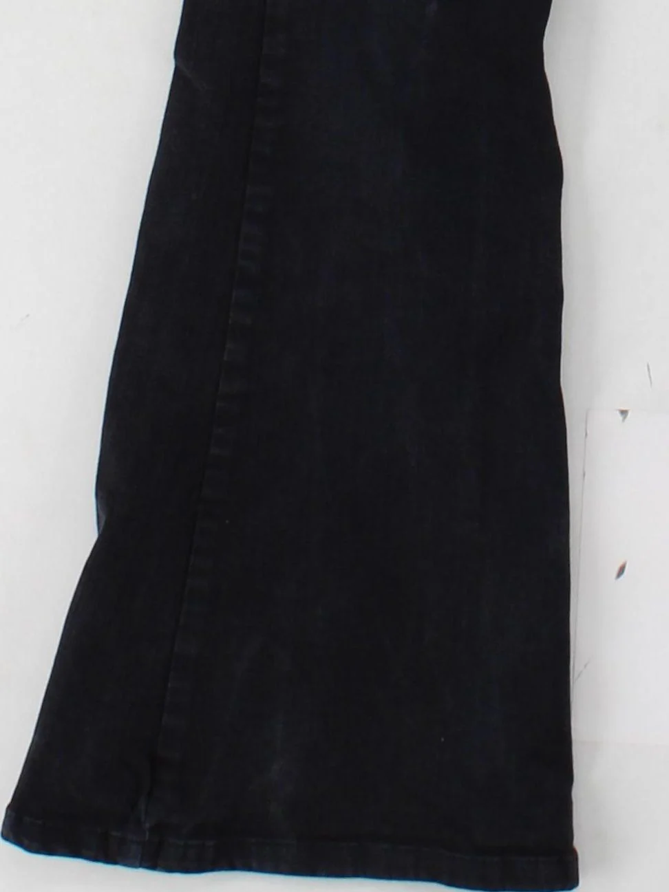 Topshop Women's Jeans W 28 in; L 28 in Black 100% Other Flared - Image 4