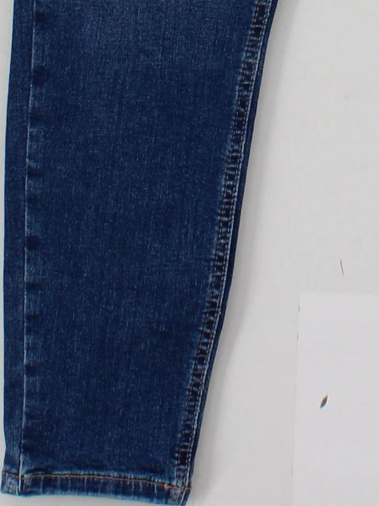 Topshop Women's Jeans W 30 in Blue Cotton with Elastane, Polyester Skinny - Image 4