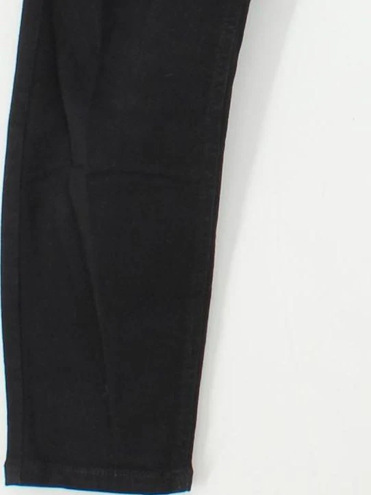 Topshop Women's Jeans W 30 in; L 28 in Black 100% Cotton Skinny - Image 4