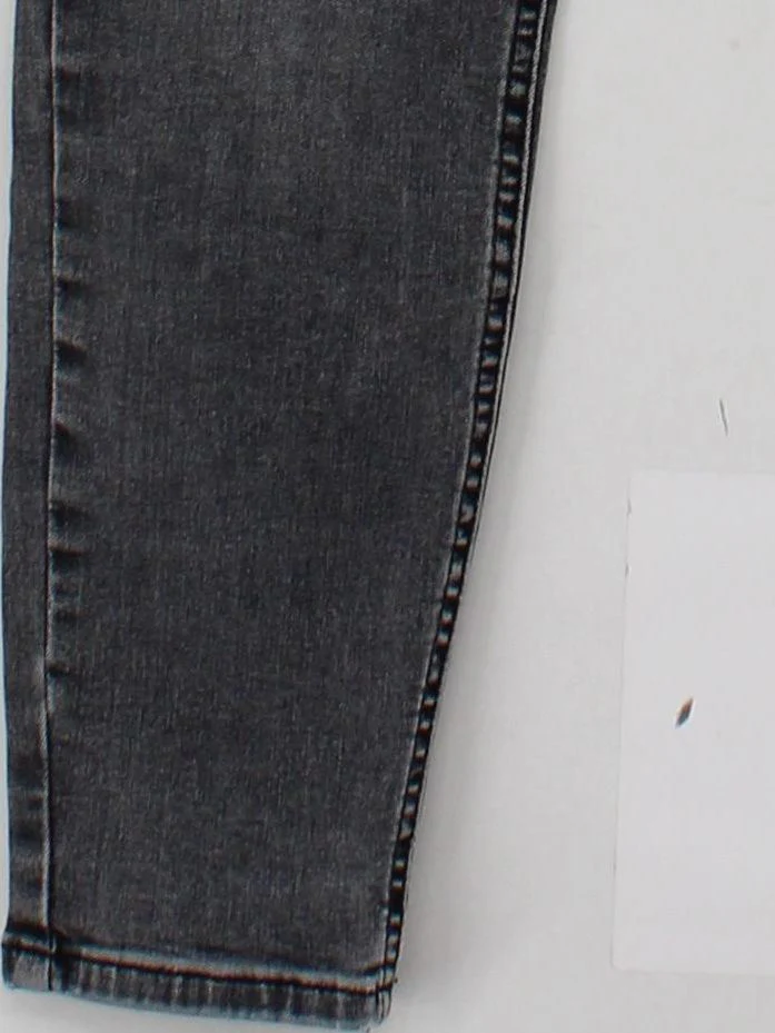 Topshop Women's Jeans W 30 in; L 30 in Grey Cotton with Elastane Skinny - Image 4