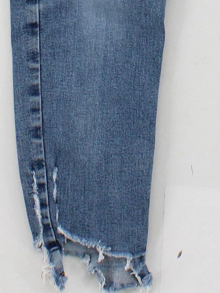 Topshop Women's Jeans W 32 in Blue Cotton with Elastane Skinny - Image 4