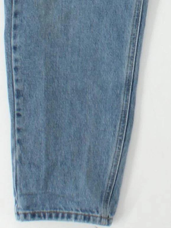Topshop Women's Jeans W 36 in; L 30 in Blue 100% Cotton Mom - Image 4