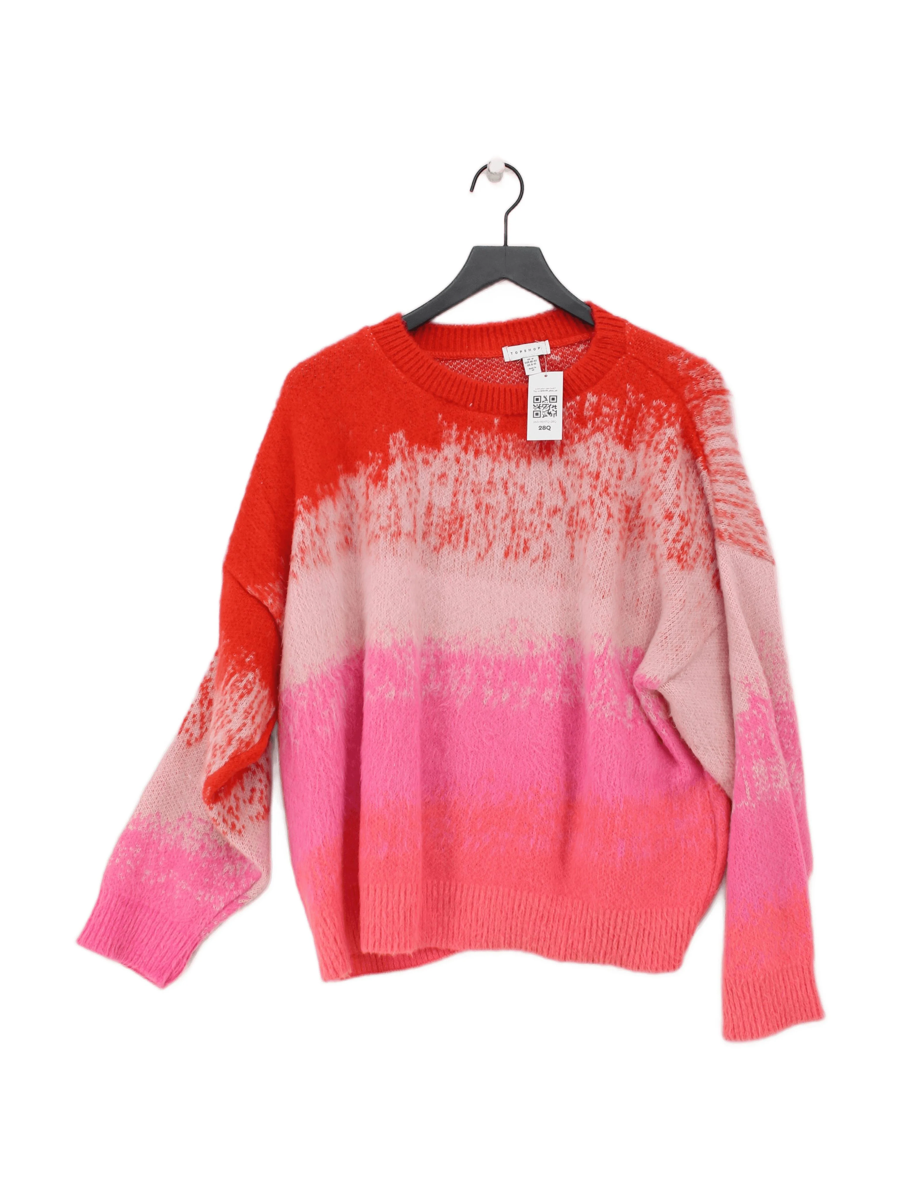 Topshop Women's Jumper M Multi 100% Other Crew Neck Pullover