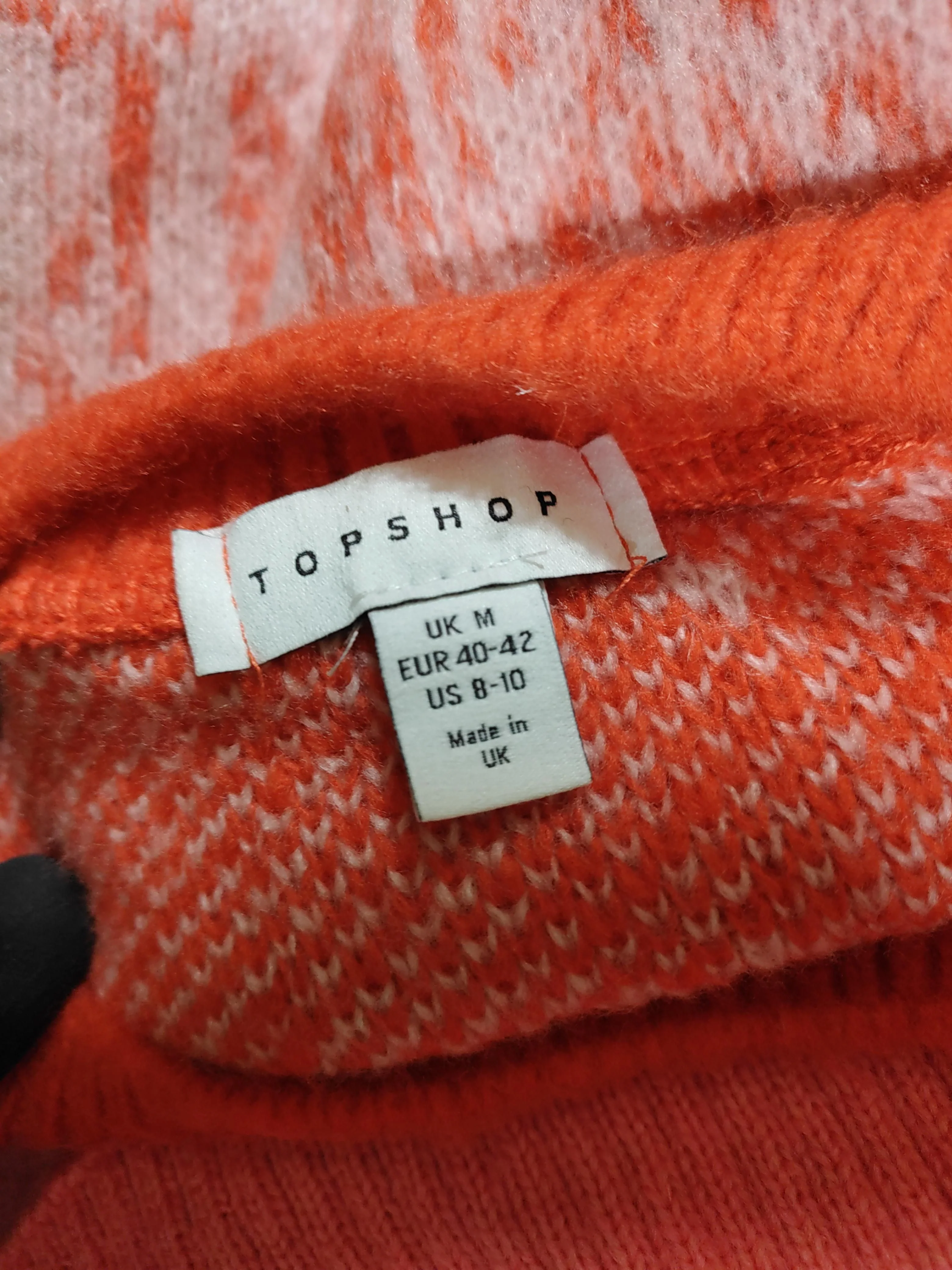 Topshop Women's Jumper M Multi 100% Other Crew Neck Pullover - Image 5