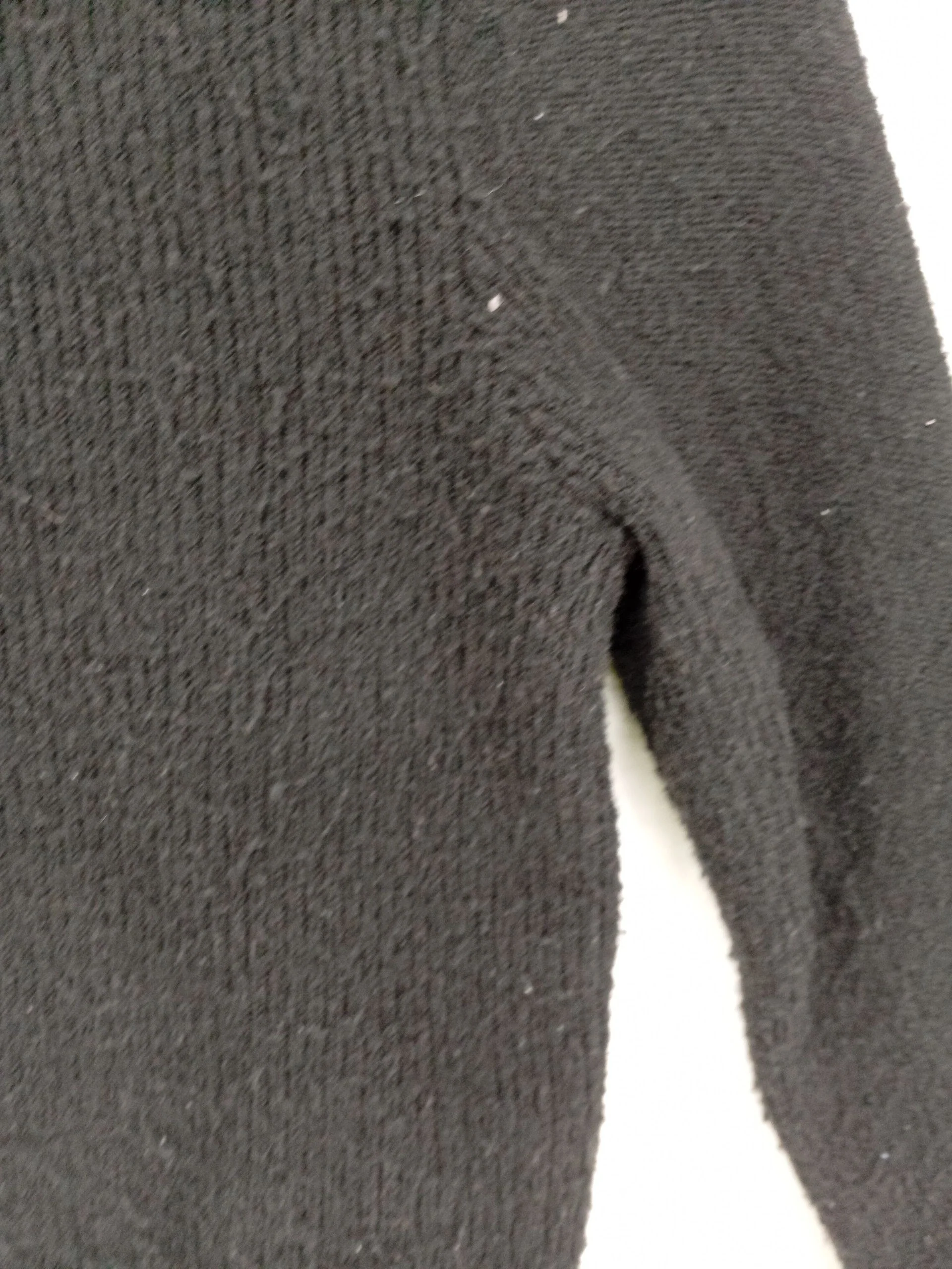 Topshop Women's Jumper S Black 100% Other Crew Neck Pullover - Image 5
