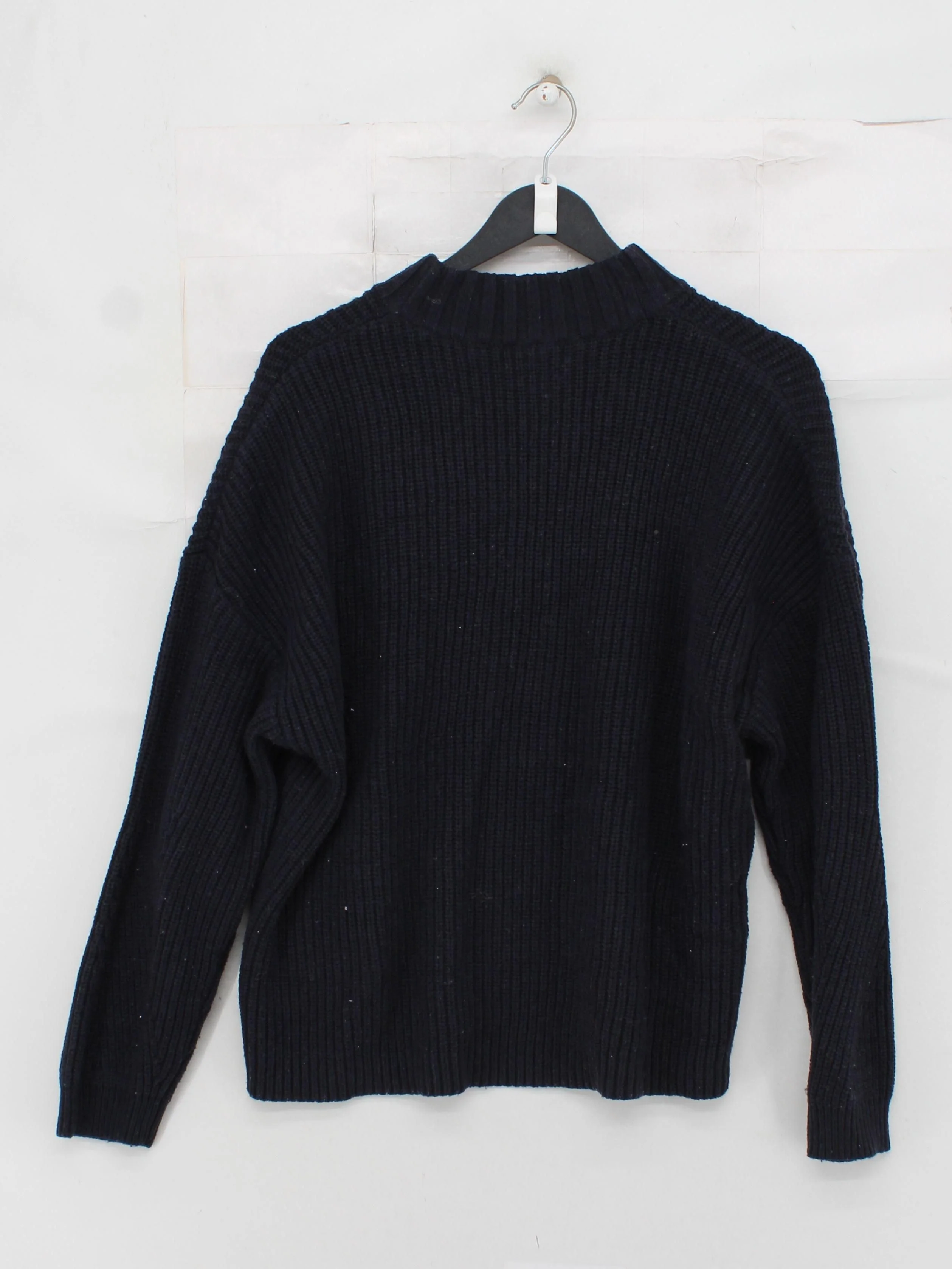 Topshop Women's Jumper S Black Acrylic with Nylon, Wool High Neck Pullover - Image 2