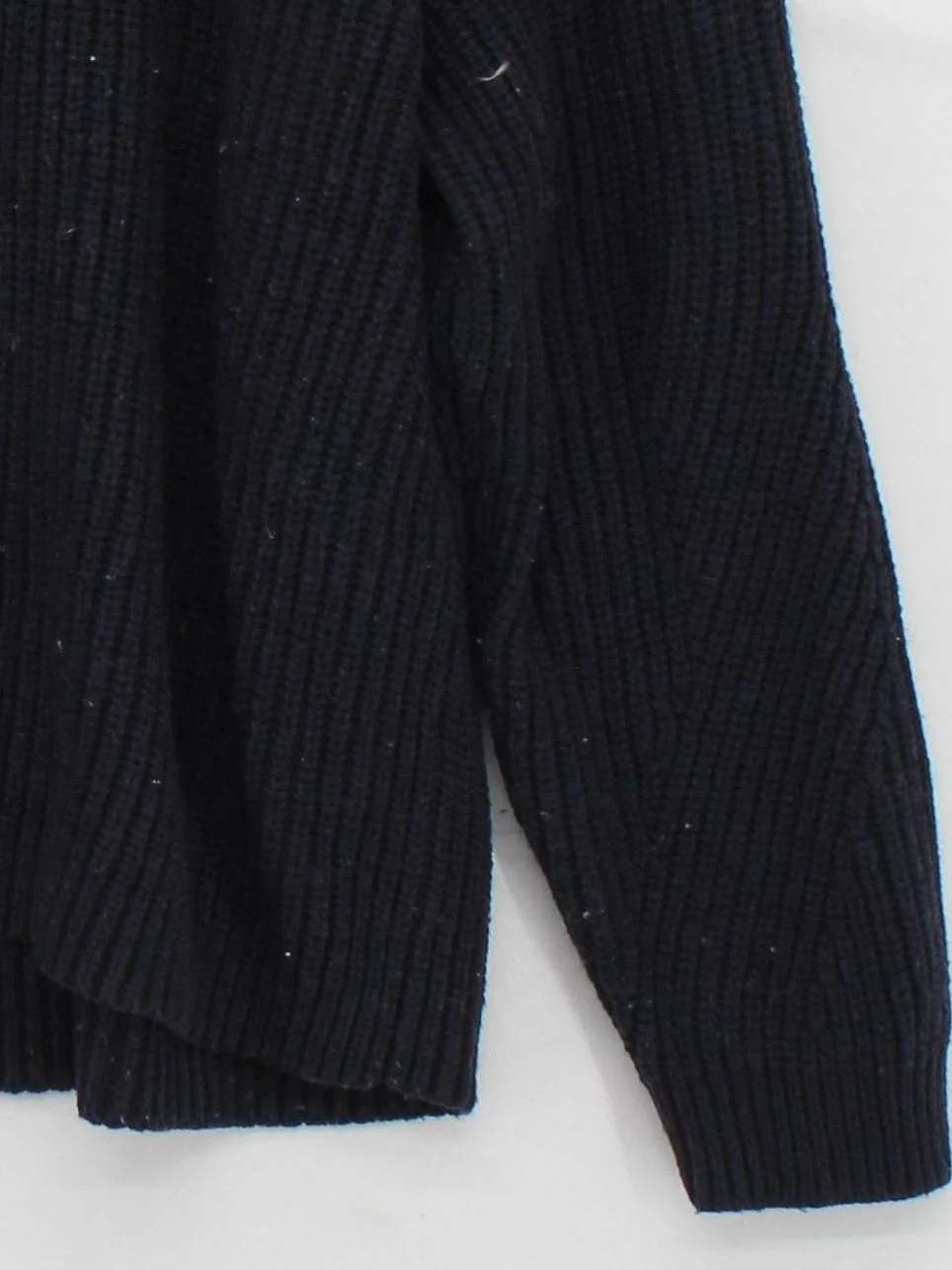 Topshop Women's Jumper S Black Acrylic with Nylon, Wool High Neck Pullover - Image 4