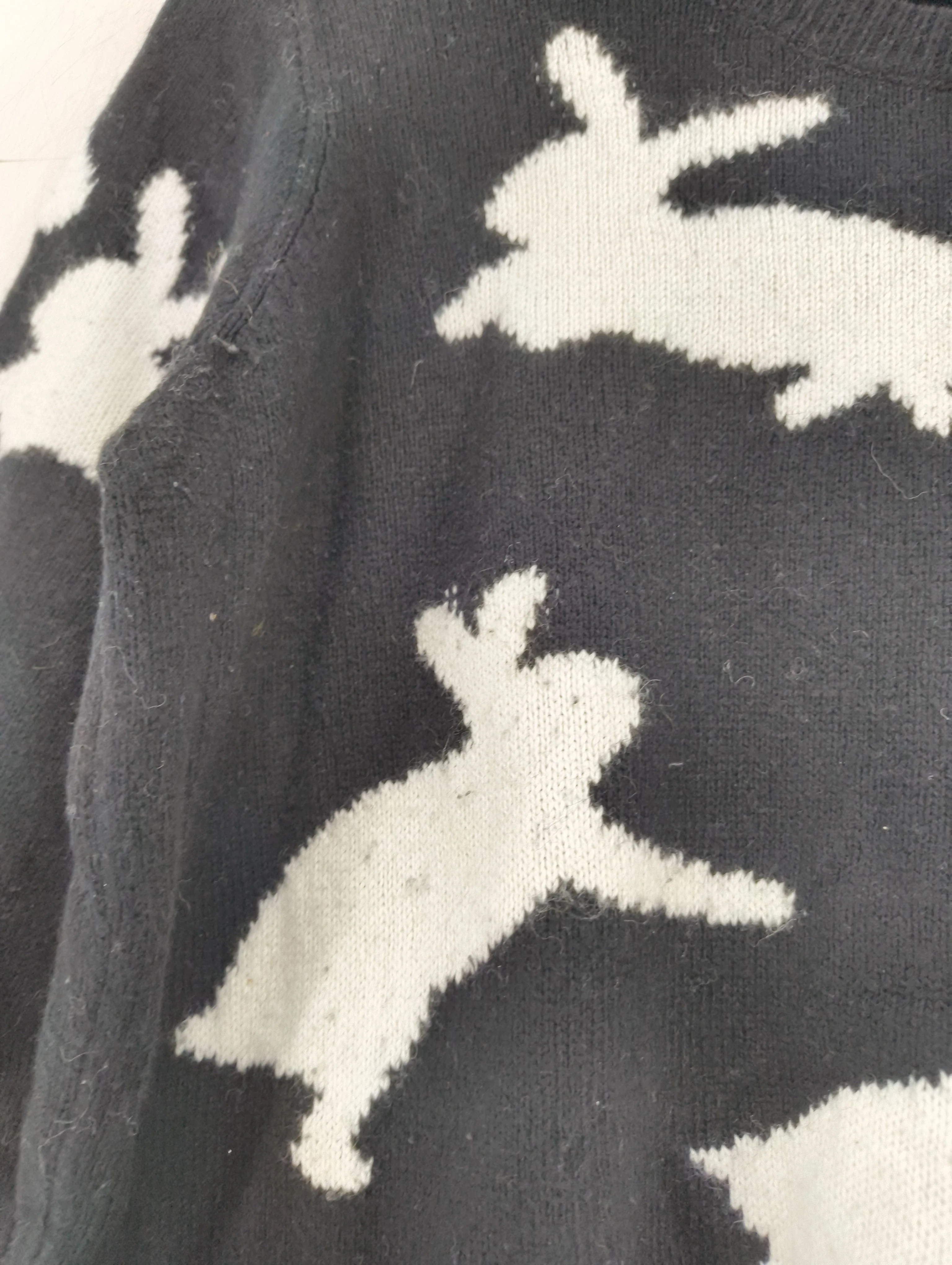 Topshop Women's Jumper UK 10 Black Cotton - Image 5