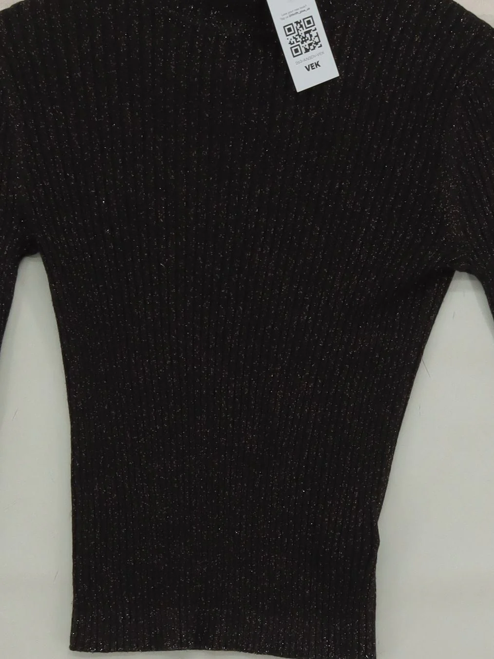 Topshop Women's Jumper UK 10 Black Viscose - Image 3