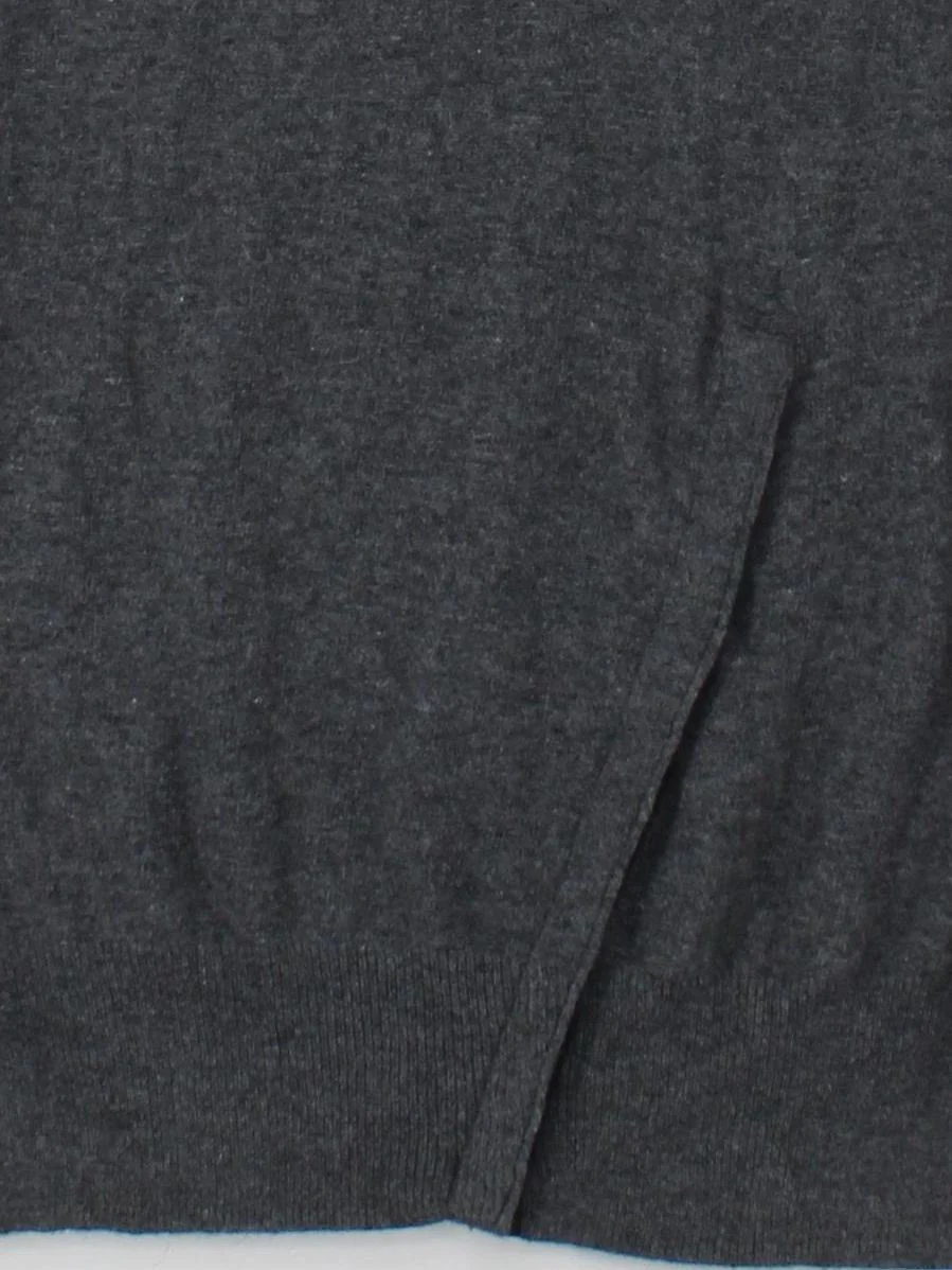 Topshop Women's Jumper UK 10 Grey Viscose with Nylon, Angora Roll Neck Pullover - Image 4