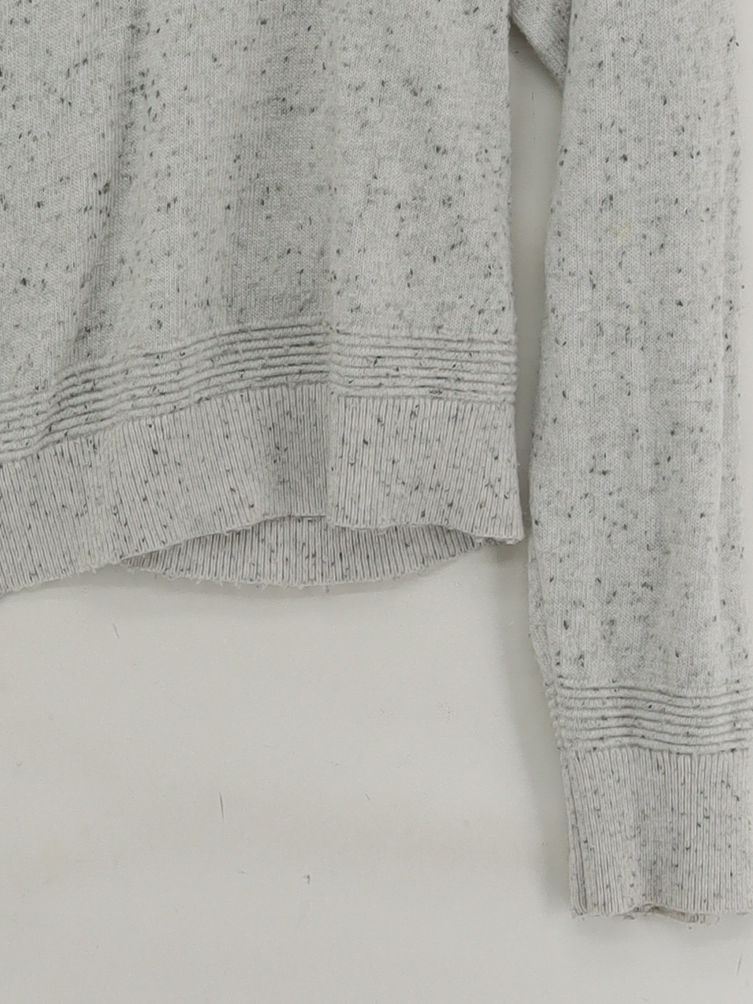 Topshop Women's Jumper UK 14 Grey Nylon with Acrylic, Wool Round Neck Pullover - Image 4