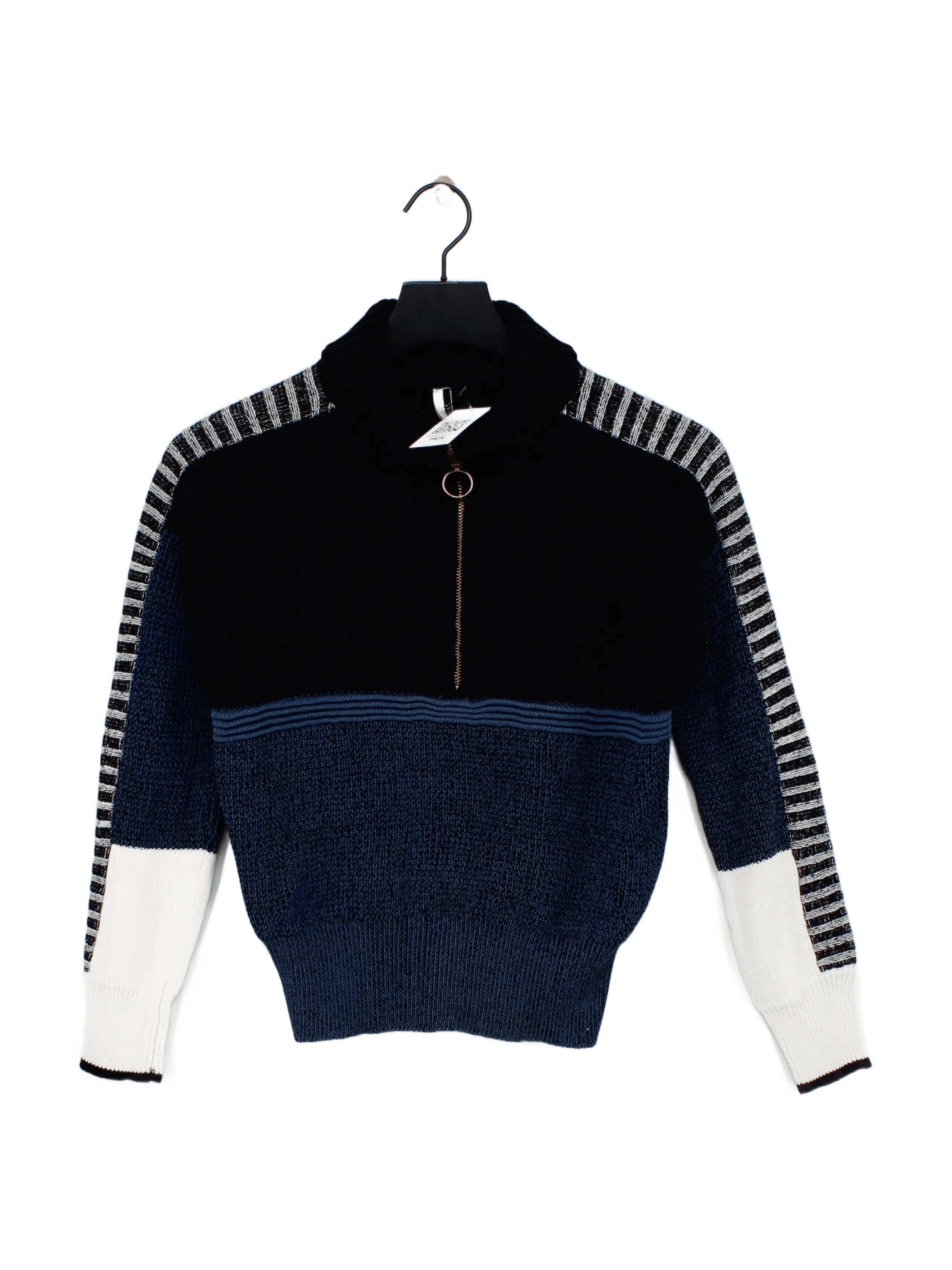 Topshop Women's Jumper UK 6 Multi Viscose with Nylon, Acrylic Pullover