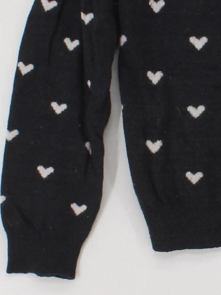 Topshop Women's Jumper UK 8 Black Viscose with Nylon, Angora Pullover - Image 4