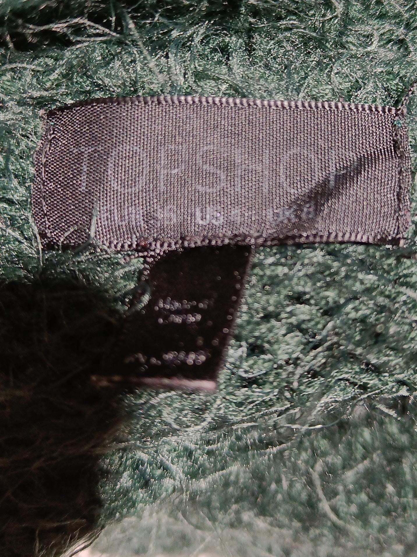Topshop Women's Jumper UK 8 Green Acrylic with Nylon Crew Neck Pullover - Image 5