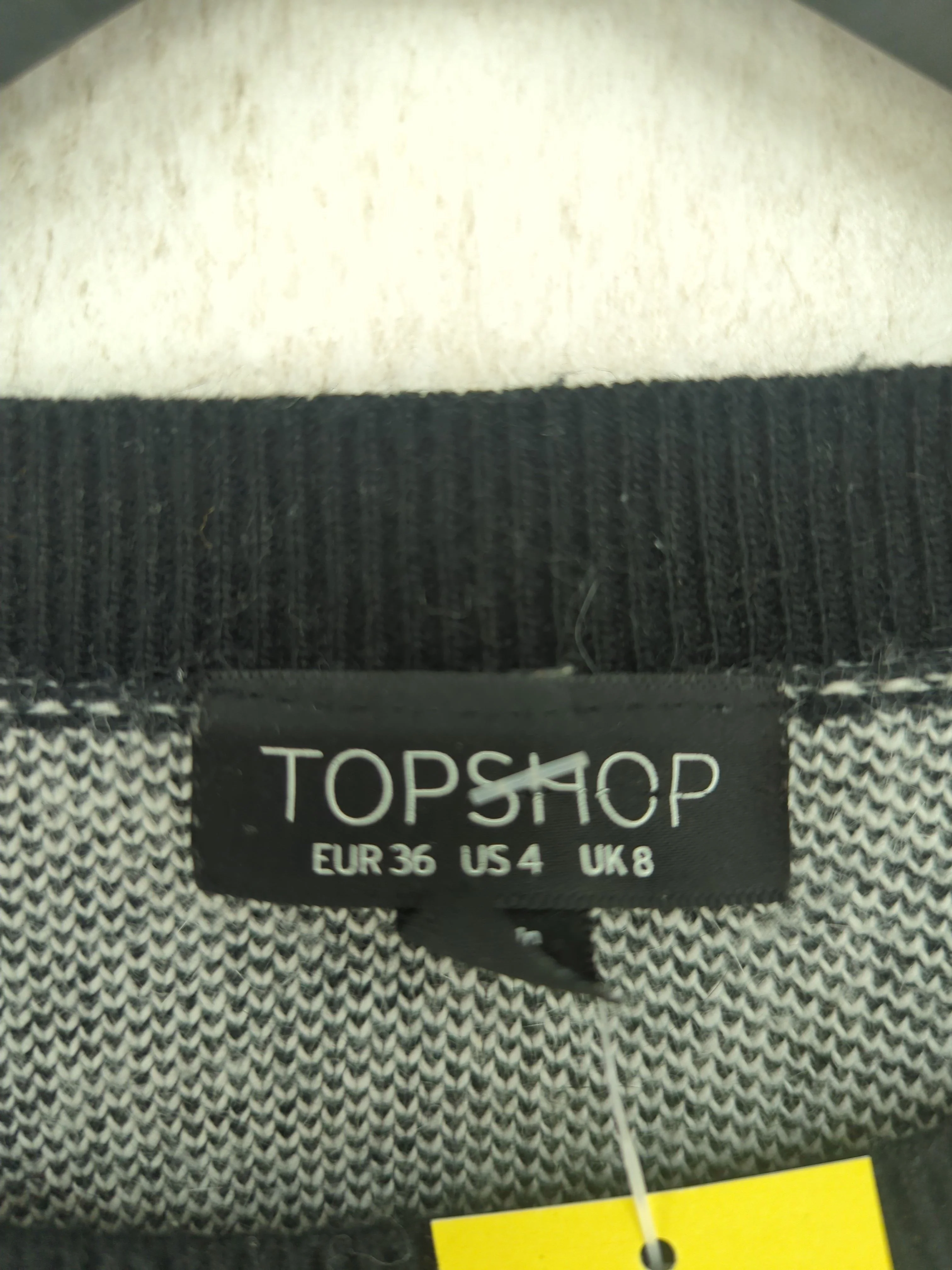 Topshop Women's Jumper UK 8 Multi Acrylic with Nylon Round Neck Pullover - Image 6