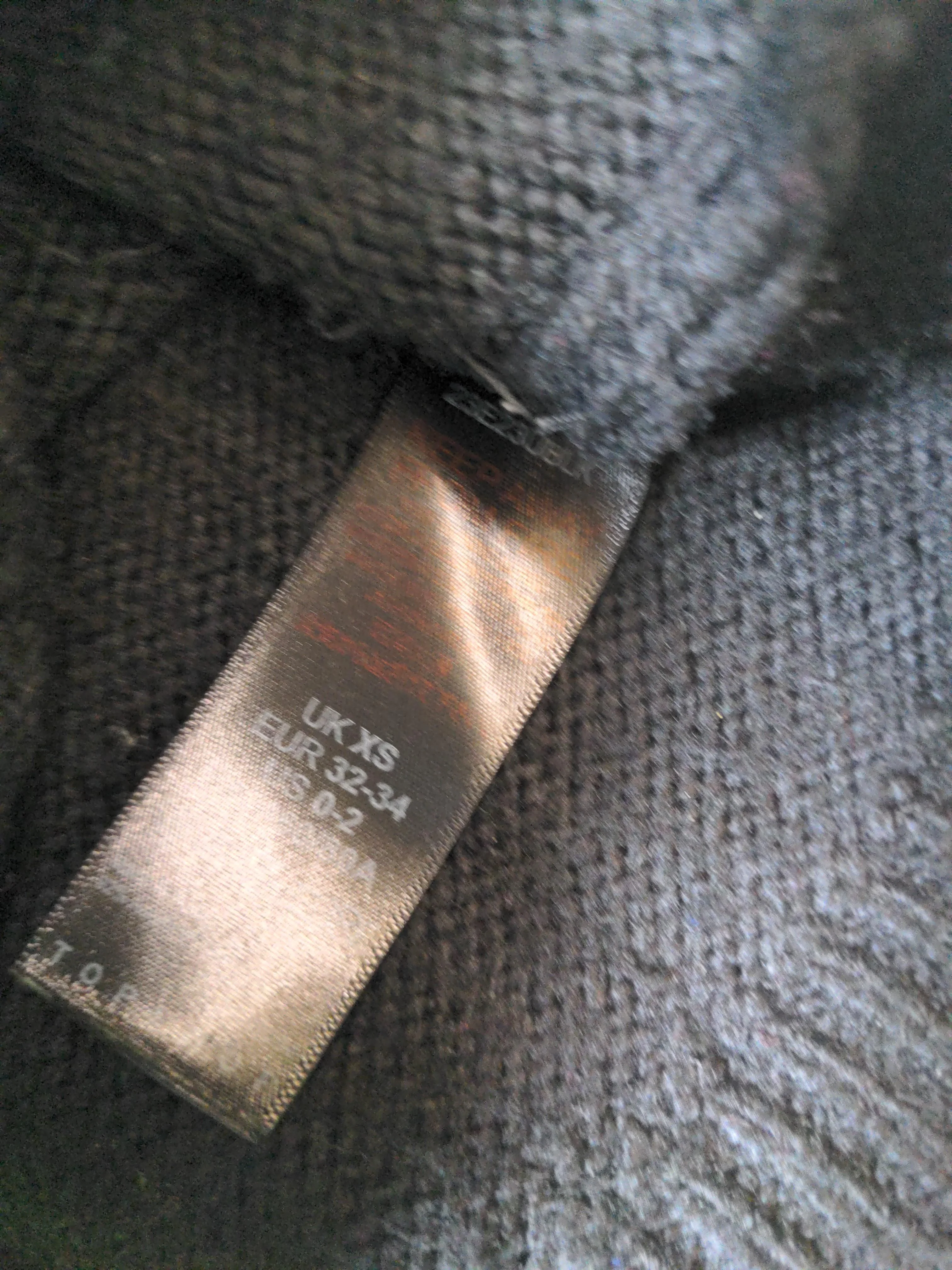 Topshop Women's Jumper XS Black 100% Wool V-Neck Vest - Image 6