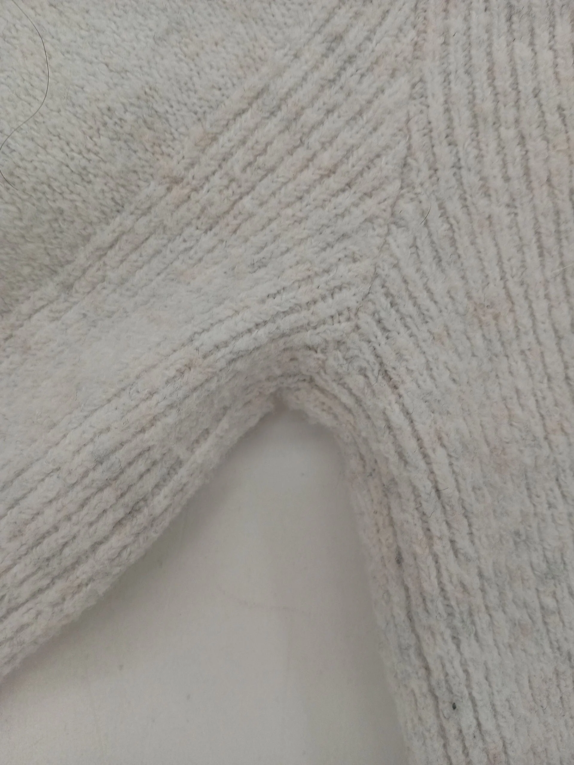Topshop Women's Jumper XS Cream Polyester - Image 5