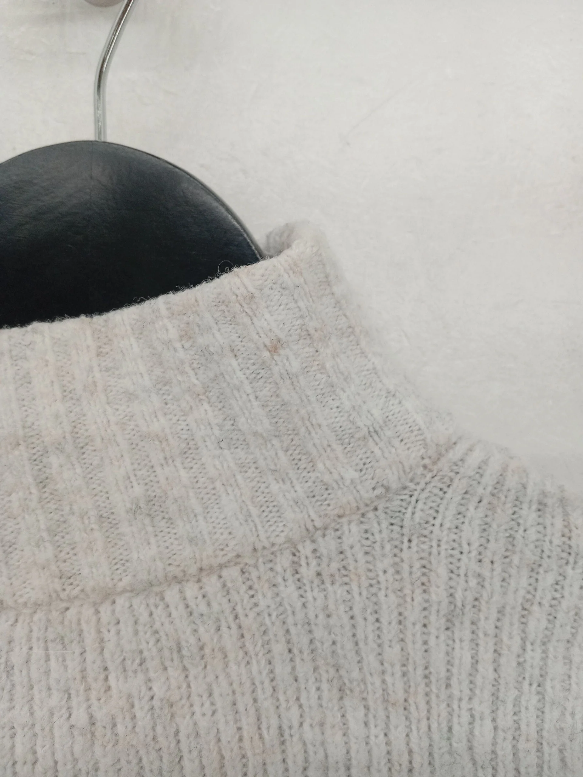 Topshop Women's Jumper XS Cream Polyester - Image 6