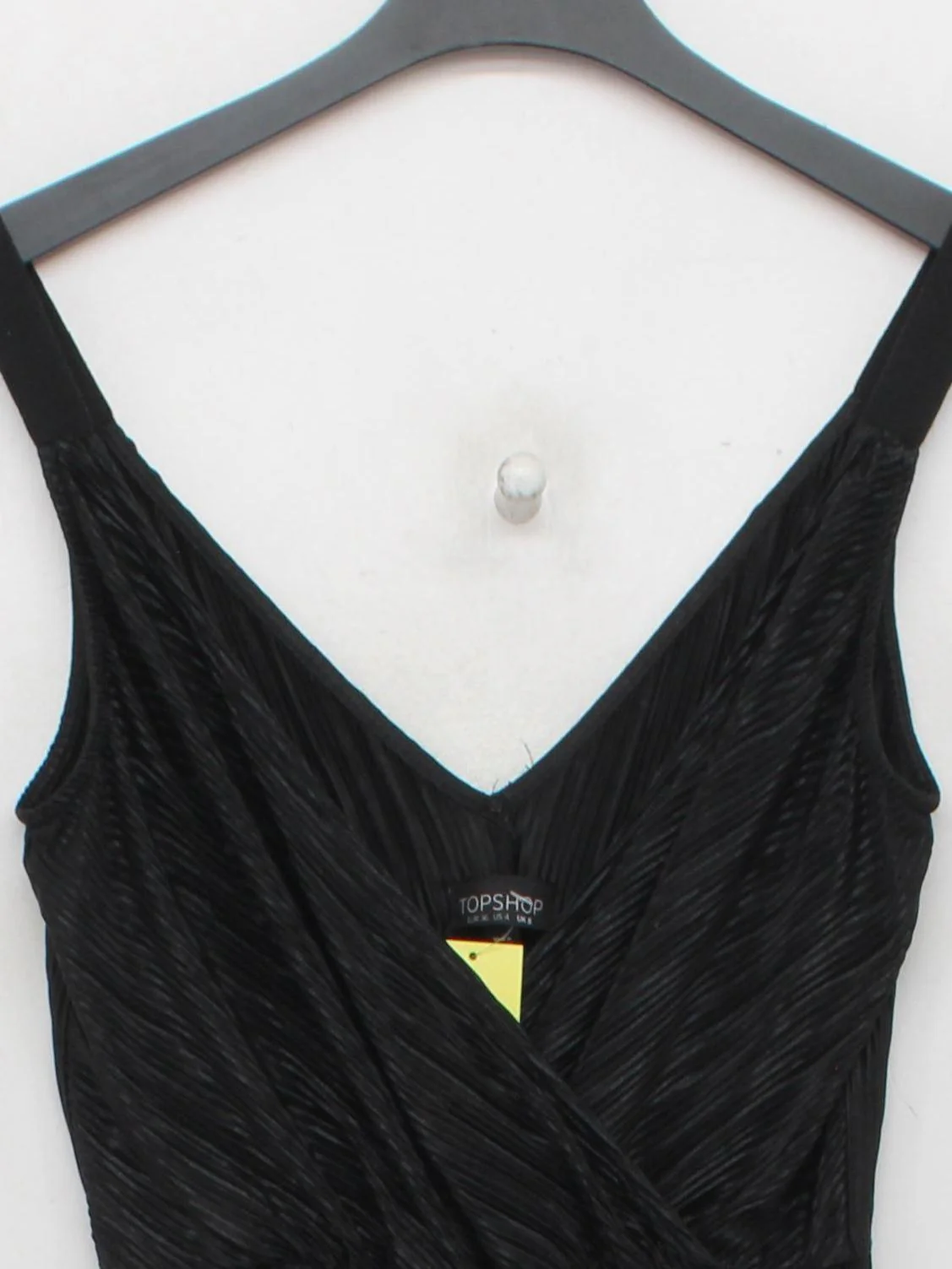 Topshop Women's Jumpsuit S Black 100% Polyester Wide-Leg Jumpsuit - Image 3