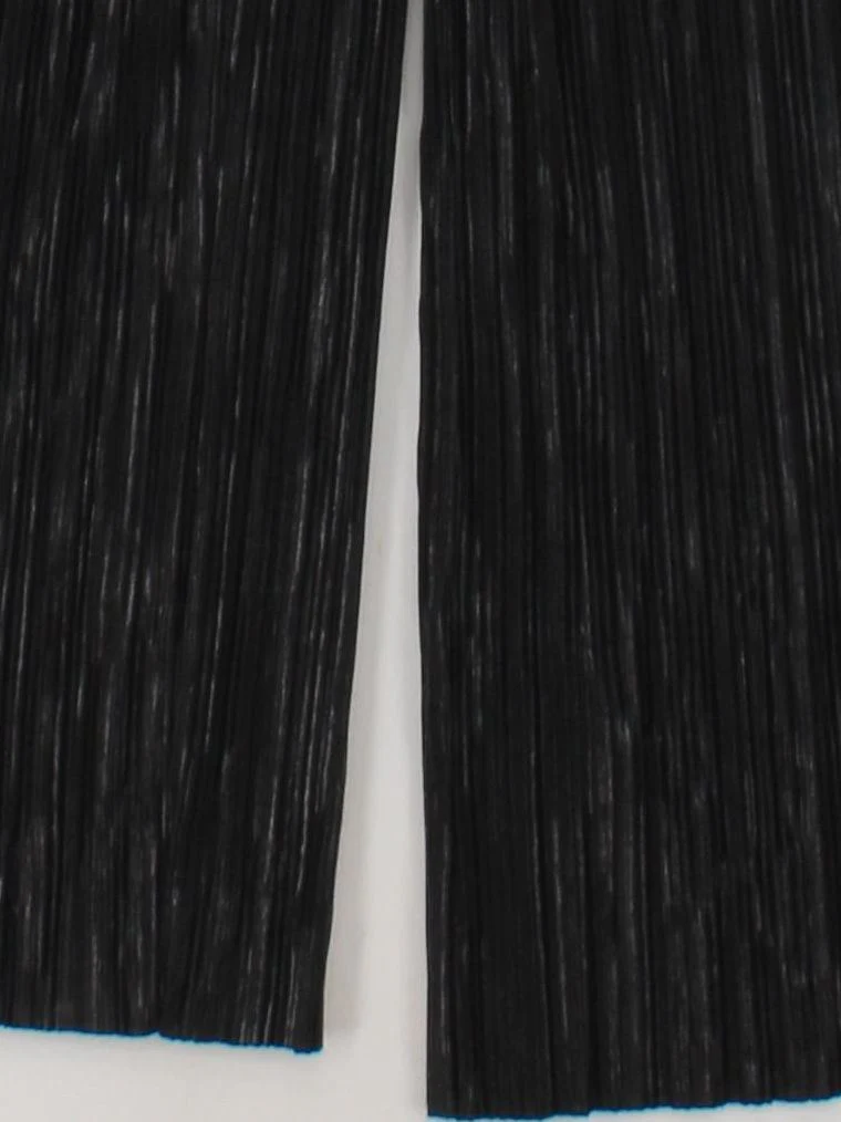 Topshop Women's Jumpsuit S Black 100% Polyester Wide-Leg Jumpsuit - Image 4