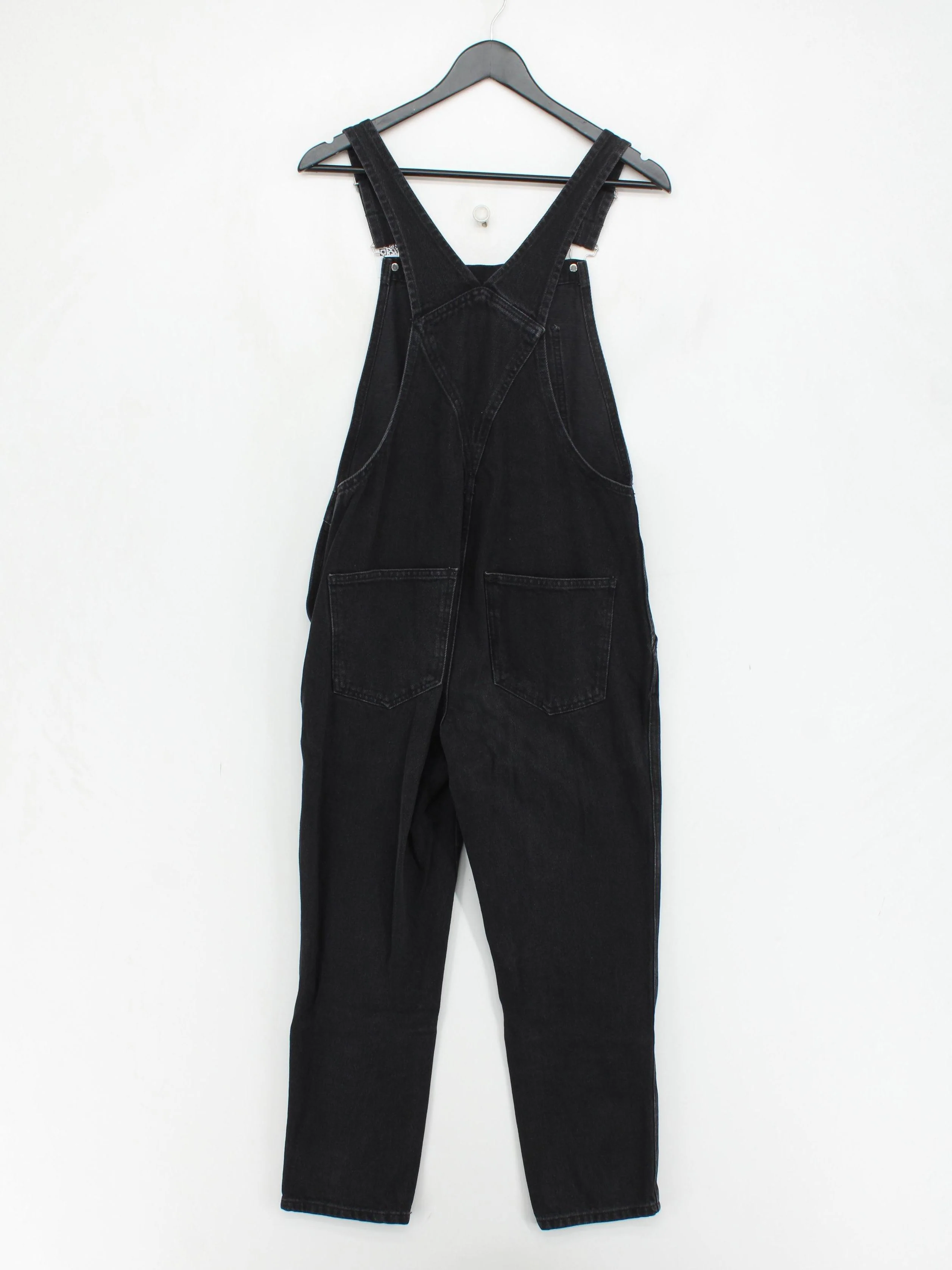 Topshop Women's Jumpsuit UK 10 Black 100% Cotton Straight Jumpsuit - Image 2