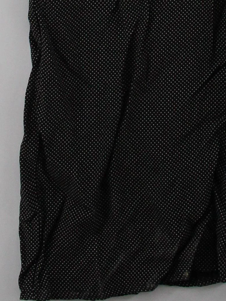 Topshop Women's Jumpsuit UK 10 Black Polkadot 100% Viscose Wide-Leg Jumpsuit - Image 4