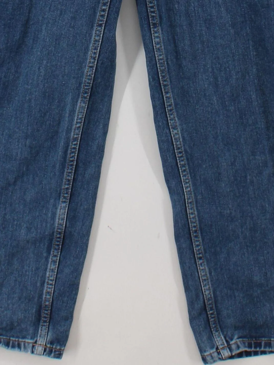Topshop Women's Jumpsuit UK 6 Blue 100% Cotton Wide-Leg Jumpsuit - Image 4