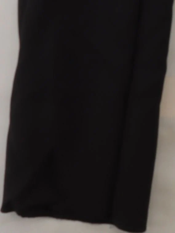 Topshop Women's Jumpsuit UK 8 Black Polyester with Elastane Wide-Leg Jumpsuit - Image 4