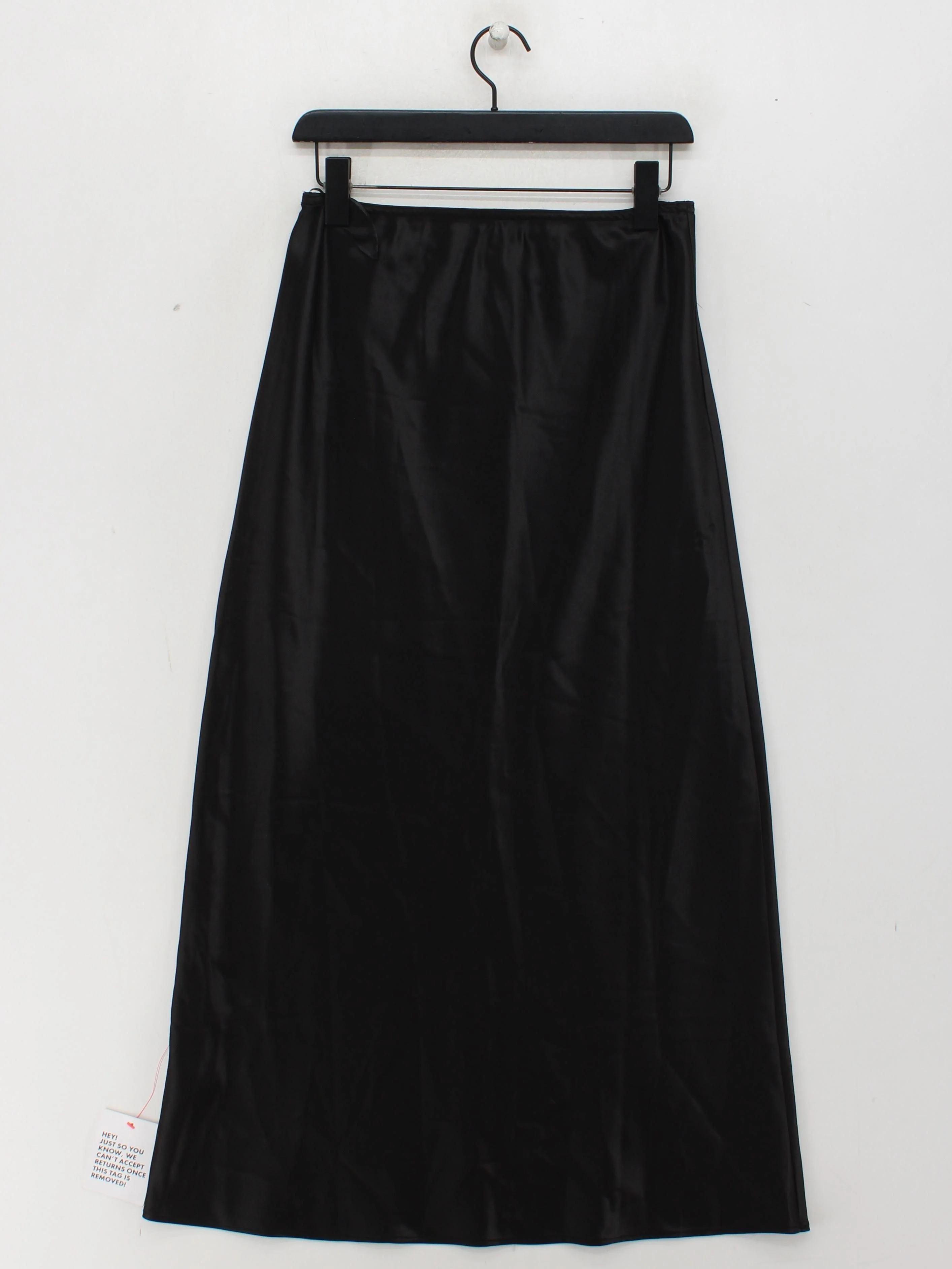 Topshop Women's Maxi Skirt UK 12 Black Polyester with Elastane Long Maxi - Image 2