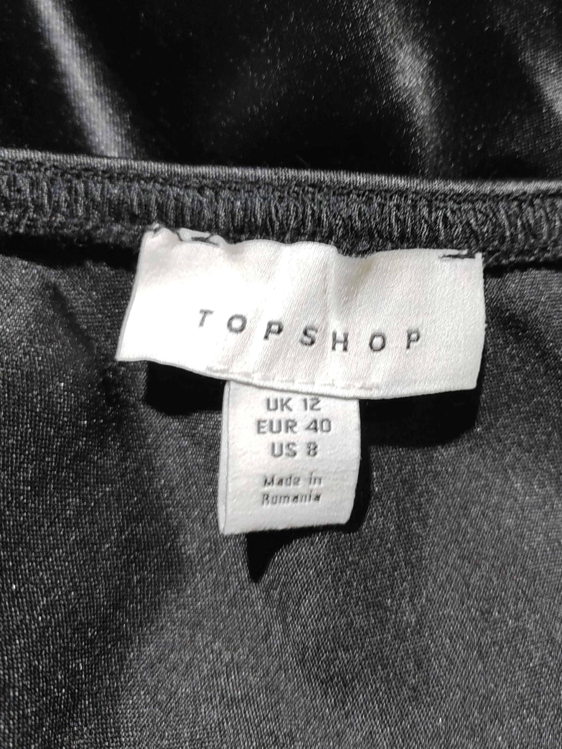 Topshop Women's Maxi Skirt UK 12 Black Polyester with Elastane Long Maxi - Image 5