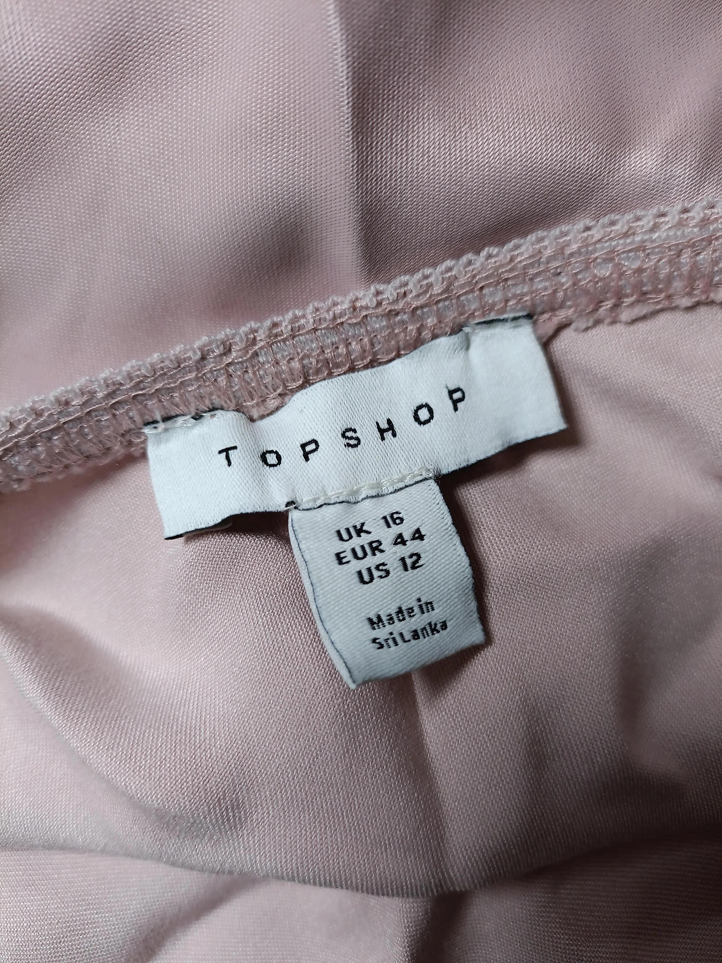 Topshop Women's Maxi Skirt UK 16 Pink 100% Viscose Long Maxi - Image 5