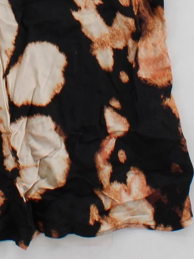 Topshop Women's Midi Skirt M Black Floral 100% Viscose Midi Straight & Pencil - Image 4