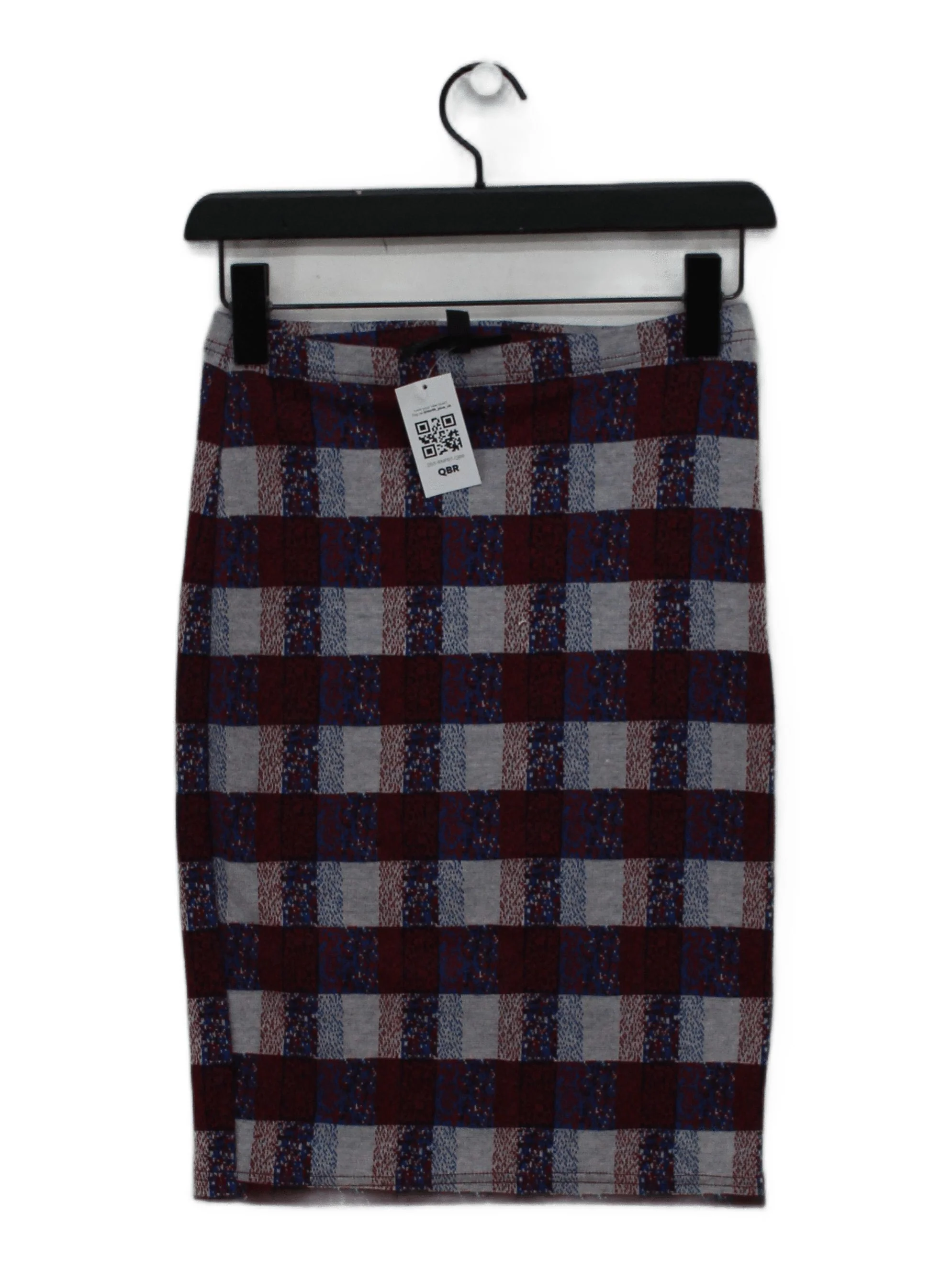 Topshop Women's Midi Skirt UK 10 Multi Polyester