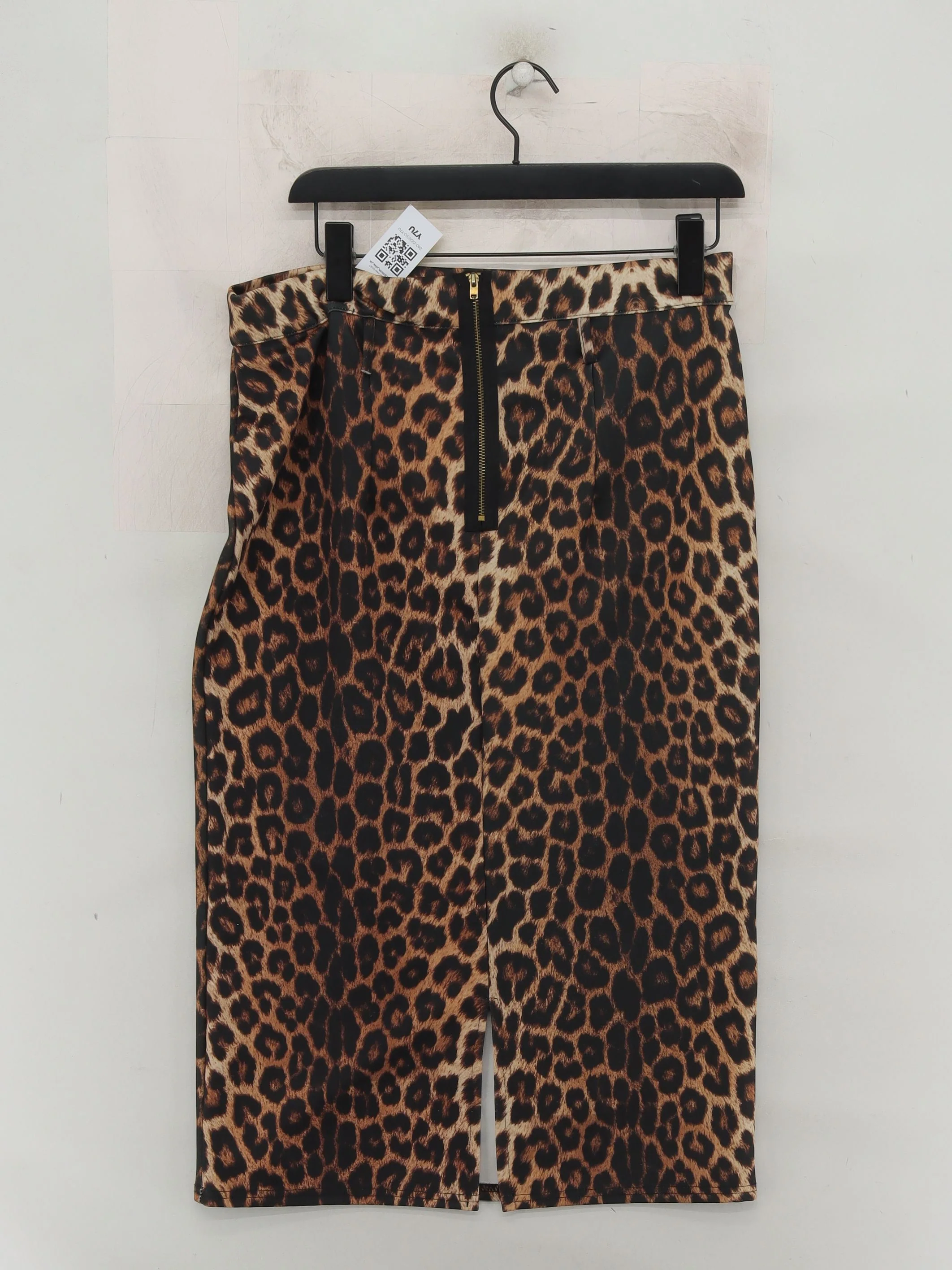 Topshop Women's Midi Skirt UK 16 Multi Polyester with Elastane Straight & Pencil - Image 2