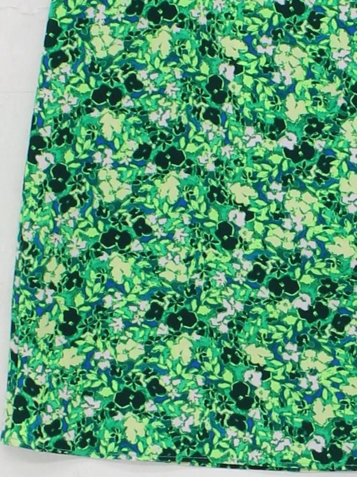 Topshop Women's Mini Skirt M Multi Floral 100% Polyester Short Mini - Image 4