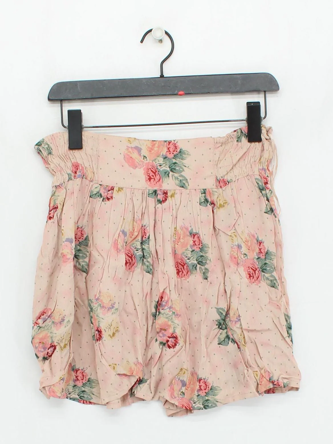 Topshop Women's Mini Skirt S Pink Floral 100% Viscose Short Mini - Image 2