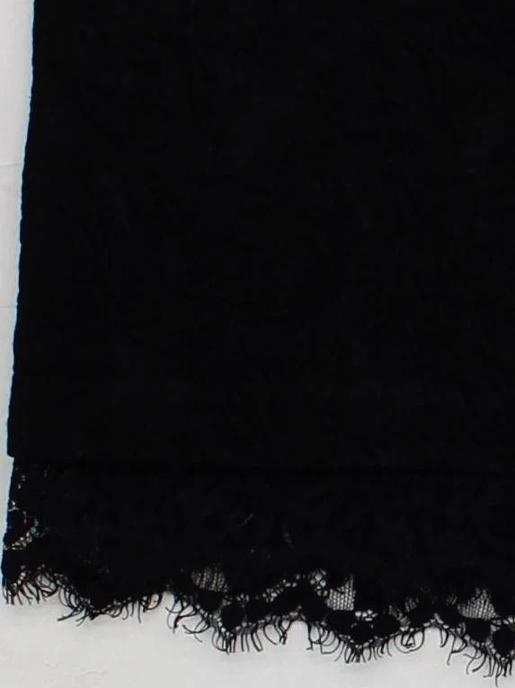 Topshop Women's Mini Skirt UK 10 Black Cotton with Polyester, Polyamide Mini - Image 4