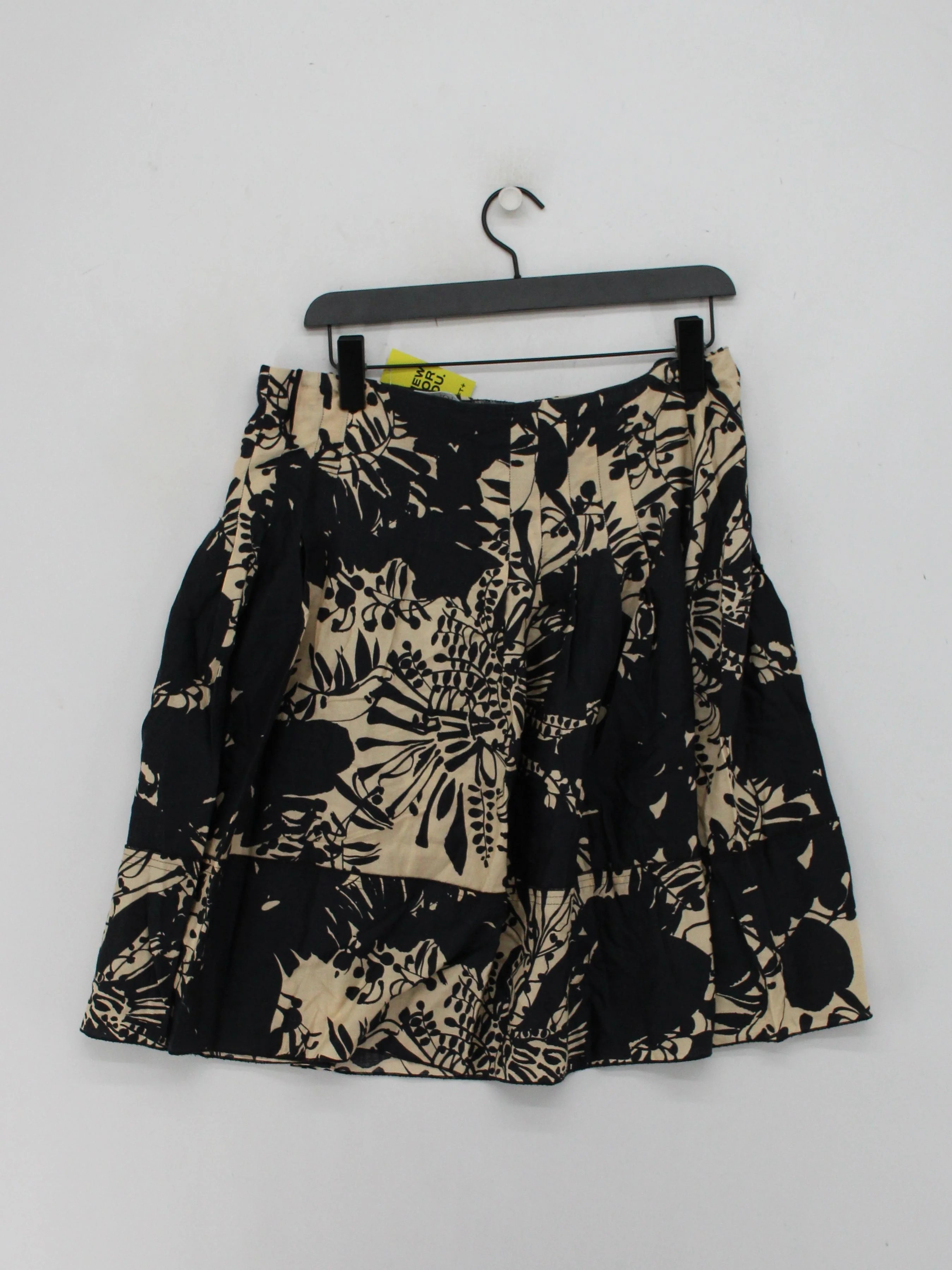 Topshop Women's Mini Skirt UK 12 Multi Floral 100% Cotton Short Mini - Image 2