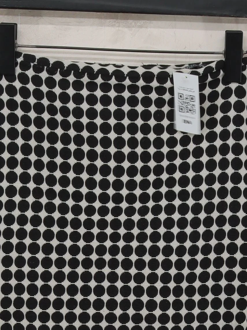 Topshop Women's Mini Skirt UK 16 Multi Polkadot Cotton with Polyester Short Mini - Image 3
