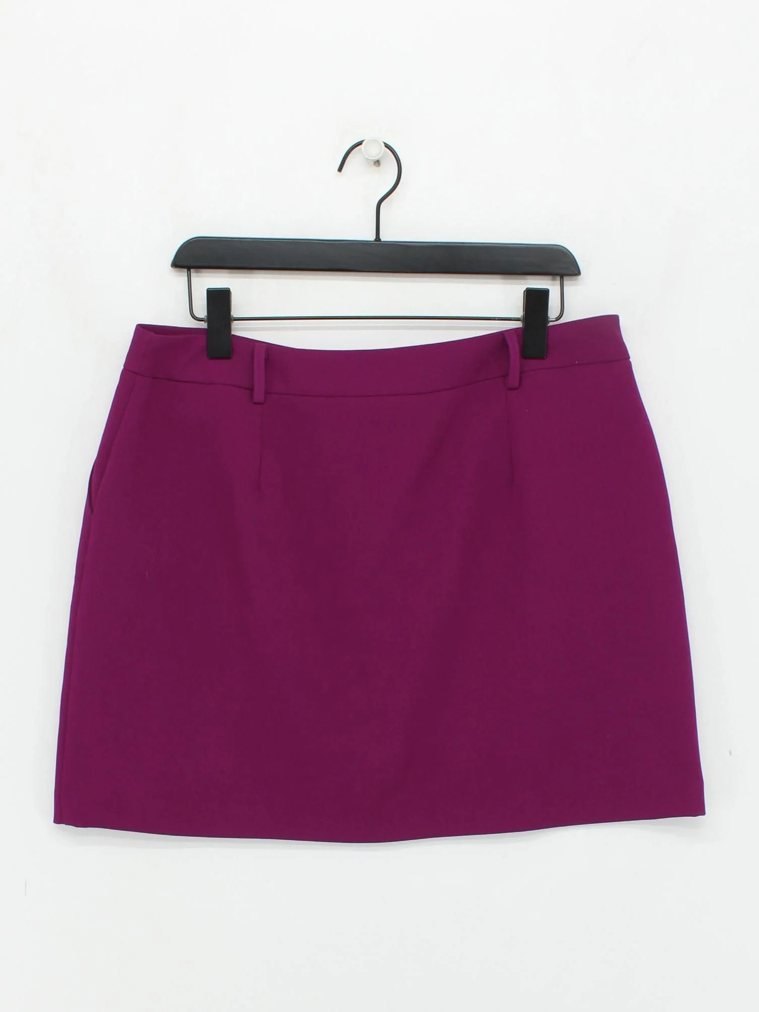 Topshop Women's Mini Skirt UK 16 Purple 100% Other Short Mini - Image 2