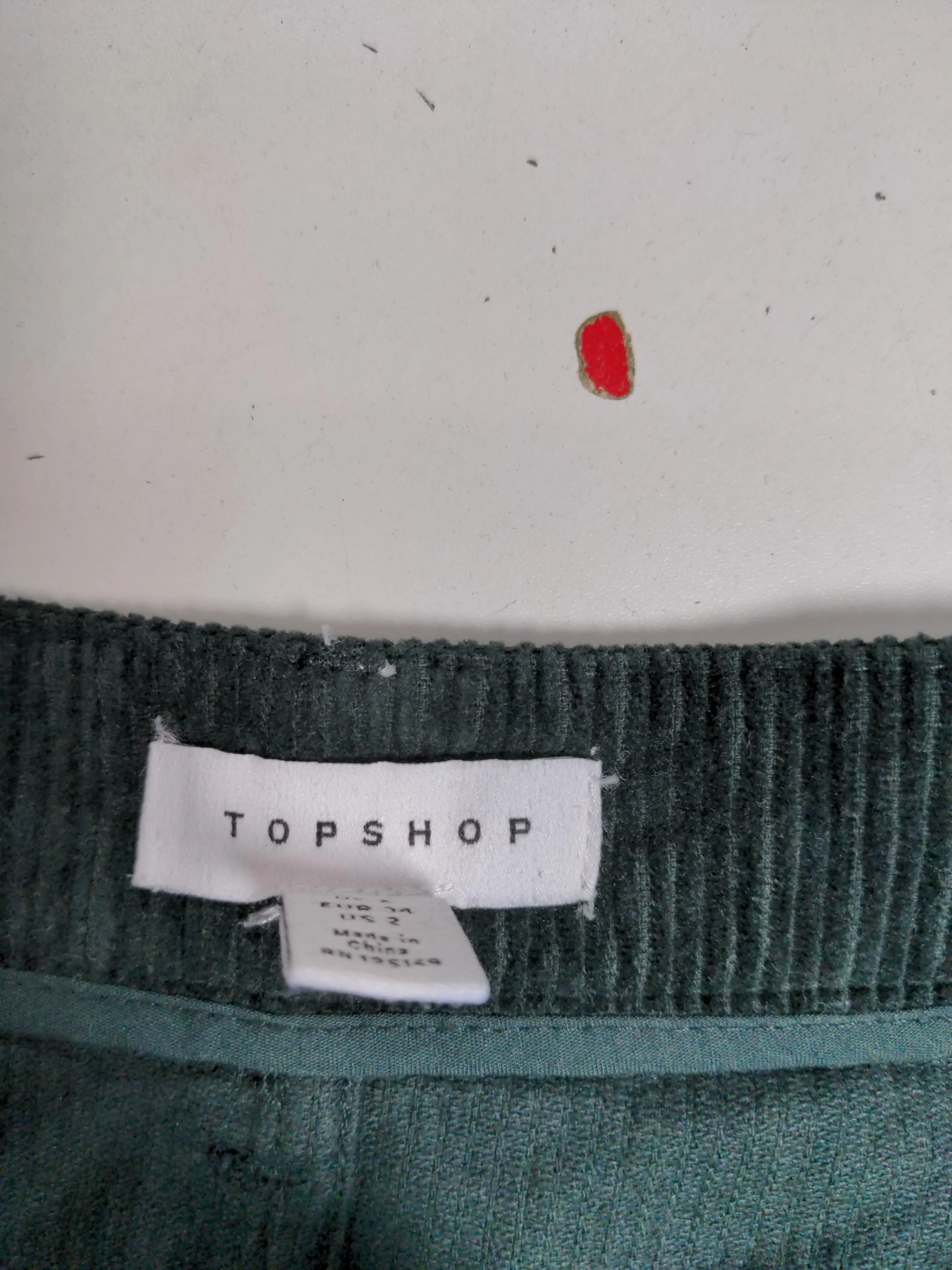 Topshop Women's Mini Skirt UK 6 Black 100% Cotton Short Mini - Image 5