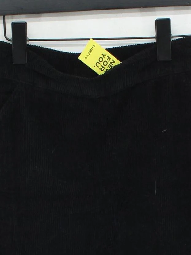 Topshop Women's Mini Skirt UK 8 Black Polyester with Cotton Short Mini - Image 3