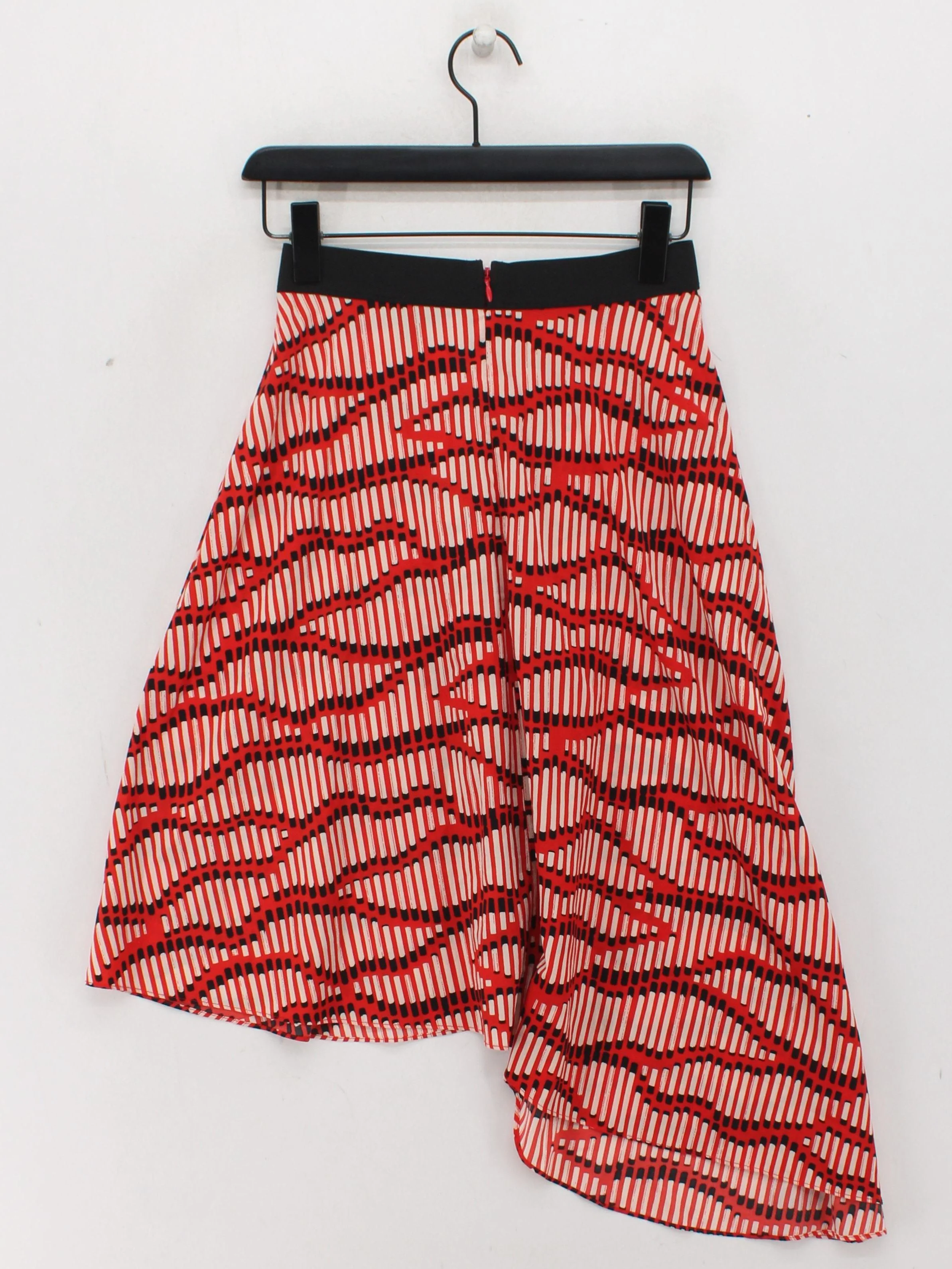 Topshop Women's Mini Skirt XS Multi Geometric 100% Polyester Short Mini - Image 2